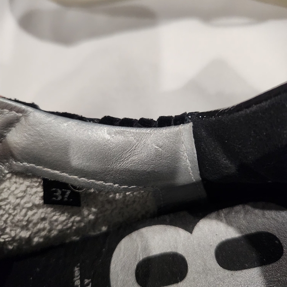 P448 Black and Silver John Rombo‎ Women's Sneakers - Picture 9 of 9